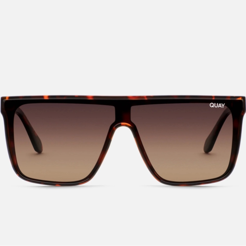 QUAY nightfall polarized sunglasses tortoise frame